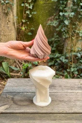 Spiral Orta Boyut Tekli Mum Kalıbı thumbnail 1