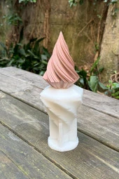 Spiral Orta Boyut Tekli Mum Kalıbı thumbnail 2