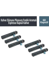 Kahve Dünyası Pleasure Fındık Aromalı Espresso Kapsül Kahve 60 Kapsül - 1