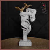 Sevgi Dolu Çift Dekoratif Obje Ve Biblo, Sevgililer Günü Masa Dekorasyon Salon Ofis Aksesuarları thumbnail 4