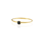 Kadir Jewellery Zirkon Taşlı Ayarlanabilir 22 Ayar Altın Kaplama Bilezik - 12