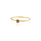 Kadir Jewellery Zirkon Taşlı Ayarlanabilir 22 Ayar Altın Kaplama Bilezik - 3