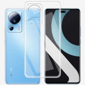 Newface Xiaomi Mi 13 Lite Uyumlu Premium Kılıf Lüx Şeffaf Silikon - 1