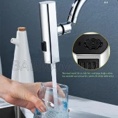 Akıllı Musluk Üç Kademeli Ayarlanabilir Mutfak Armatür Lüx Musluk Başlığı Çeşme Lavabo - 2