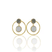 Kadir Jewellery 22 Ayar Altın Kaplama Kadın Halka Küpe -El İşçiliği Ve Hipoalerjenik Küpe thumbnail 5