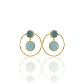 Kadir Jewellery 22 Ayar Altın Kaplama Kadın Halka Küpe -El İşçiliği Ve Hipoalerjenik Küpe thumbnail 1