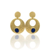 Kadir Jewellery 22 Ayar Altın Kaplama Vintage Küpe -El İşçiliği Ve Hipoalerjenik Küpe thumbnail 12