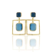 Kadir Jewellery 22 Ayar Altın Kaplama Kadın Sallantılı Küpe -El İşçiliği Ve Hipoalerjenik Küpe thumbnail 10