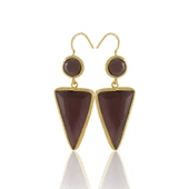 Kadir Jewellery 22 Ayar Altın Kaplama Kadın Sallantılı Küpe -El İşçiliği Ve Hipoalerjenik Küpe thumbnail 8