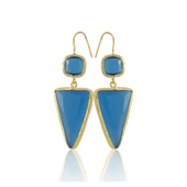 Kadir Jewellery 22 Ayar Altın Kaplama Kadın Sallantılı Küpe -El İşçiliği Ve Hipoalerjenik Küpe thumbnail 9