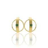 Kadir Jewellery 22 Ayar Altın Kaplama Vintage Küpe -El İşçiliği Ve Hipoalerjenik Küpe thumbnail 3