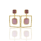 Kadir Jewellery 22 Ayar Altın Kaplama Kadın Sallantılı Küpe -El İşçiliği Ve Hipoalerjenik Küpe thumbnail 6