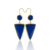 Kadir Jewellery 22 Ayar Altın Kaplama Kadın Sallantılı Küpe -El İşçiliği Ve Hipoalerjenik Küpe thumbnail 9