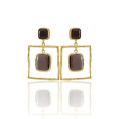 Kadir Jewellery 22 Ayar Altın Kaplama Kadın Sallantılı Küpe -El İşçiliği Ve Hipoalerjenik Küpe thumbnail 8