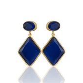 Kadir Jewellery 22 Ayar Altın Kaplama Kadın Sallantılı Küpe -El İşçiliği Ve Hipoalerjenik Küpe thumbnail 9