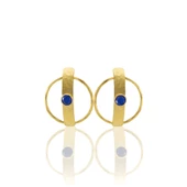 Kadir Jewellery 22 Ayar Altın Kaplama Vintage Küpe -El İşçiliği Ve Hipoalerjenik Küpe thumbnail 9