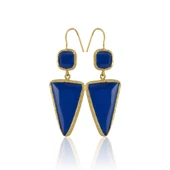 Kadir Jewellery 22 Ayar Altın Kaplama Kadın Sallantılı Küpe -El İşçiliği Ve Hipoalerjenik Küpe thumbnail 8