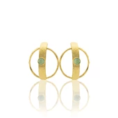 Kadir Jewellery 22 Ayar Altın Kaplama Vintage Küpe -El İşçiliği Ve Hipoalerjenik Küpe thumbnail 4