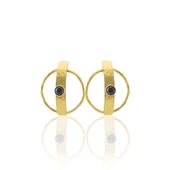 Kadir Jewellery 22 Ayar Altın Kaplama Vintage Küpe -El İşçiliği Ve Hipoalerjenik Küpe thumbnail 11