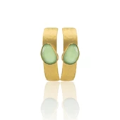 Kadir Jewellery 22 Ayar Altın Kaplama Vintage Küpe -El İşçiliği Ve Hipoalerjenik Küpe thumbnail 4