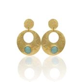 Kadir Jewellery 22 Ayar Altın Kaplama Vintage Küpe -El İşçiliği Ve Hipoalerjenik Küpe thumbnail 1