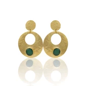 Kadir Jewellery 22 Ayar Altın Kaplama Vintage Küpe -El İşçiliği Ve Hipoalerjenik Küpe thumbnail 11