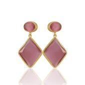 Kadir Jewellery 22 Ayar Altın Kaplama Kadın Sallantılı Küpe -El İşçiliği Ve Hipoalerjenik Küpe thumbnail 6