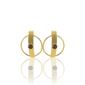 Kadir Jewellery 22 Ayar Altın Kaplama Vintage Küpe -El İşçiliği Ve Hipoalerjenik Küpe thumbnail 5