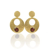 Kadir Jewellery 22 Ayar Altın Kaplama Vintage Küpe -El İşçiliği Ve Hipoalerjenik Küpe thumbnail 8