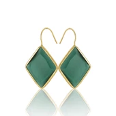 Kadir Jewellery 22 Ayar Altın Kaplama Vintage Küpe -El İşçiliği Ve Hipoalerjenik Küpe thumbnail 2