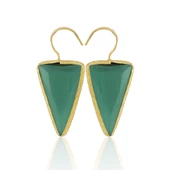 Kadir Jewellery 22 Ayar Altın Kaplama Vintage Küpe -El İşçiliği Ve Hipoalerjenik Küpe thumbnail 2