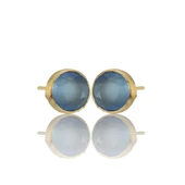 Kadir Jewellery 22 Ayar Altın Kaplama Kadın Minimal Küpe -El İşçiliği Ve Hipoalerjenik Küpe thumbnail 12