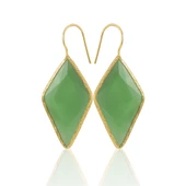 Kadir Jewellery 22 Ayar Altın Kaplama Vintage Küpe -El İşçiliği Ve Hipoalerjenik Küpe thumbnail 3