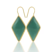 Kadir Jewellery 22 Ayar Altın Kaplama Vintage Küpe -El İşçiliği Ve Hipoalerjenik Küpe thumbnail 2