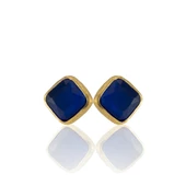 Kadir Jewellery 22 Ayar Altın Kaplama Kadın Minimal Küpe -El İşçiliği Ve Hipoalerjenik Küpe thumbnail 9