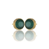 Kadir Jewellery 22 Ayar Altın Kaplama Kadın Minimal Küpe -El İşçiliği Ve Hipoalerjenik Küpe thumbnail 2