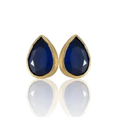 Kadir Jewellery 22 Ayar Altın Kaplama Kadın Minimal Küpe -El İşçiliği Ve Hipoalerjenik Küpe thumbnail 9