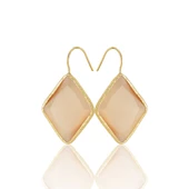 Kadir Jewellery 22 Ayar Altın Kaplama Vintage Küpe -El İşçiliği Ve Hipoalerjenik Küpe thumbnail 7