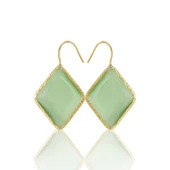 Kadir Jewellery 22 Ayar Altın Kaplama Vintage Küpe -El İşçiliği Ve Hipoalerjenik Küpe thumbnail 4