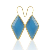 Kadir Jewellery 22 Ayar Altın Kaplama Vintage Küpe -El İşçiliği Ve Hipoalerjenik Küpe thumbnail 10