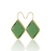 Kadir Jewellery 22 Ayar Altın Kaplama Vintage Küpe -El İşçiliği Ve Hipoalerjenik Küpe thumbnail 3