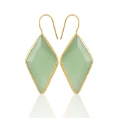 Kadir Jewellery 22 Ayar Altın Kaplama Vintage Küpe -El İşçiliği Ve Hipoalerjenik Küpe thumbnail 4