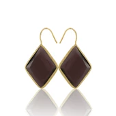 Kadir Jewellery 22 Ayar Altın Kaplama Vintage Küpe -El İşçiliği Ve Hipoalerjenik Küpe thumbnail 8