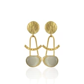 Kadir Jewellery 22 Ayar Altın Kaplama Vintage Küpe -El İşçiliği Ve Hipoalerjenik Küpe thumbnail 12