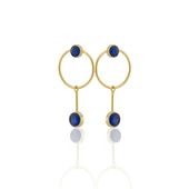 Kadir Jewellery 22 Ayar Altın Kaplama Kadın Sallantılı Küpe -El İşçiliği Ve Hipoalerjenik Küpe thumbnail 9