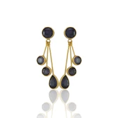 Kadir Jewellery22 Ayar Altın Kaplama Vintage Küpe -El İşçiliği Ve Hipoalerjenik Küpe thumbnail 11