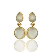 Kadir Jewellery 22 Ayar Altın Kaplama Vintage Küpe -El İşçiliği Ve Hipoalerjenik Küpe thumbnail 12