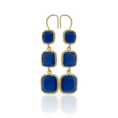 Kadir Jewellery 22 Ayar Altına Kaplama Kadın Sallantılı Küpe -El İşçiliği Ve Hipoalerjenik Küpe thumbnail 9