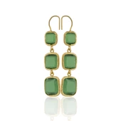 Kadir Jewellery 22 Ayar Altına Kaplama Kadın Sallantılı Küpe -El İşçiliği Ve Hipoalerjenik Küpe thumbnail 3