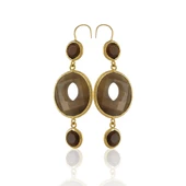 Kadir Jewellery 22 Ayar Altın Kaplama Kadın Sallantılı Küpe -El İşçiliği Ve Hipoalerjenik Küpe thumbnail 5